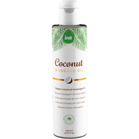 Intt - Aceite De Masaje Vegano Dulce Con Sabor A Coco Relajante de Intt Vegan Line | Piumer