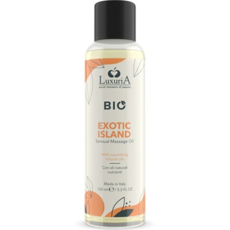 Bio Aceite Masaje Exotic Island 100 Ml de Intimateline Luxuria | Piumer