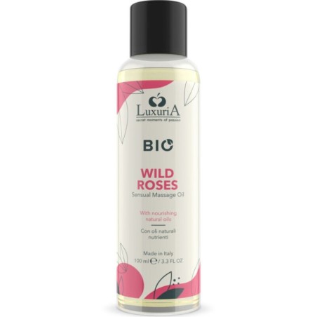 Bio Aceite Masaje Wild Roses 100 Ml de Intimateline Luxuria | Piumer