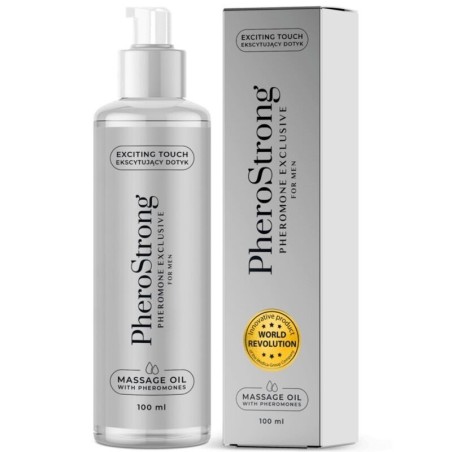 Aceite De Masaje Exclusive Para Hombre 100 Ml de Pherostrong | Piumer