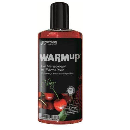 Aceite De Masaje Efecto Calor Cereza 150Ml de Joydivision Warmup | Piumer
