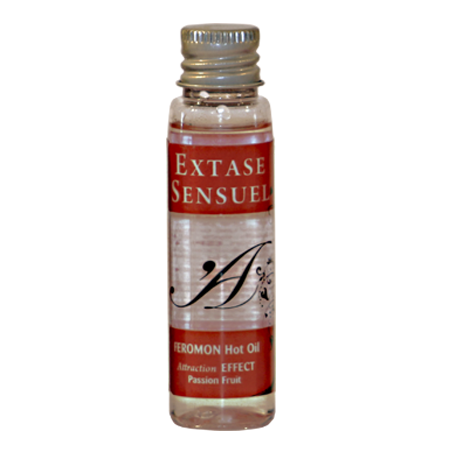 Aceite Masaje Efecto Calor Con Feromonas Fruta De La Pasion Viaje 35 Ml de Extase Sensual | Piumer