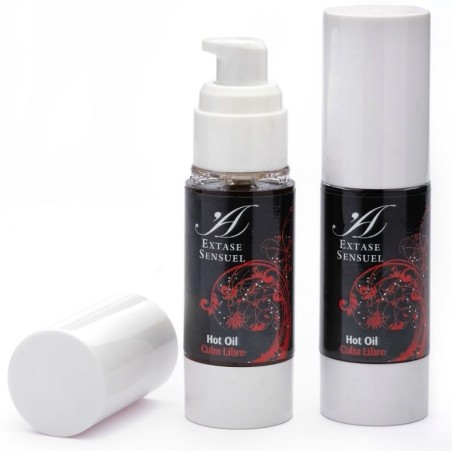 Aceite Estimulante Calor Cuba Libre 30 Ml de Extase Sensual | Piumer