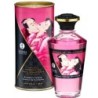 Shunga - Aceite Masaje Efecto Calor Sabor Intenso Frambuesa 100 Ml de Shunga Oils | Piumer