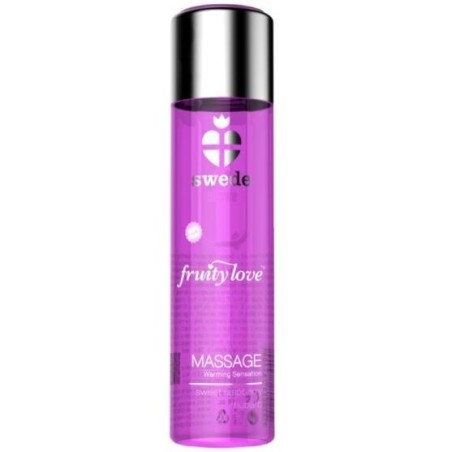 Fruity Love Aceite Efecto Calor Frambuesa Y Ruibarbo 60 Ml de Swede | Piumer