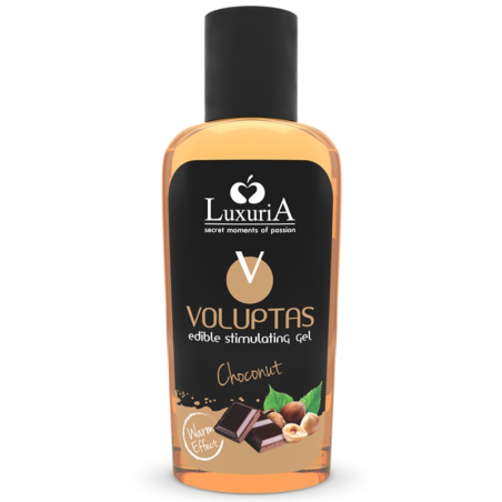 Voluptas Gel Masaje Comestible Efecto Calor - Choconut 100 Ml de Intimateline Luxuria | Piumer