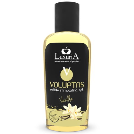Voluptas Gel Masaje Comestible Efecto Calor - Vainilla 100 Ml de Intimateline Luxuria | Piumer