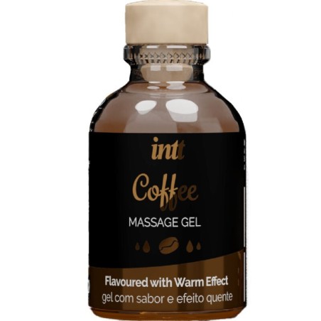 Gel De Masaje Sabor A Café Efecto Calor de Intt Massage & Oral Sex | Piumer