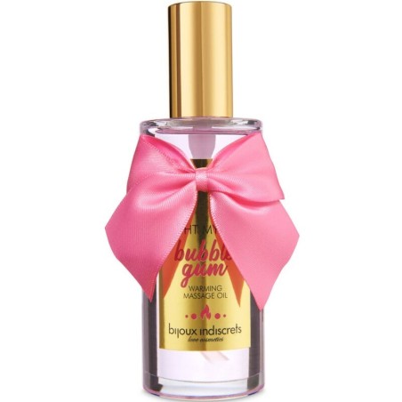 Bijoux - Indiscrets Light My Fire Aceite Masaje Efecto Calor Sabor Chicle de Bijoux Love Cosmetiques | Piumer