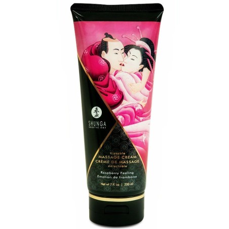 Shunga - Crema Masaje Frambuesa 200 Ml de Shunga Massage Cream | Piumer
