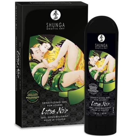 Shunga - Crema Lotus Noir Sensibilizante 60 Ml de Shunga Aphrodisiacs | Piumer