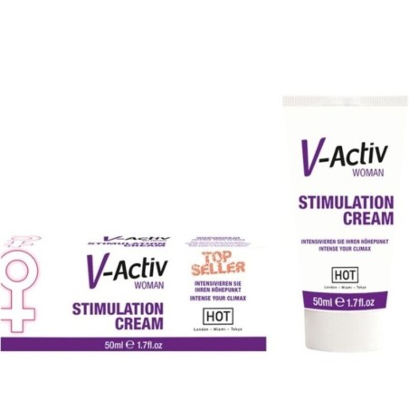 V-Activ Crema Estimuladora Mujer 50Ml de Hot | Piumer
