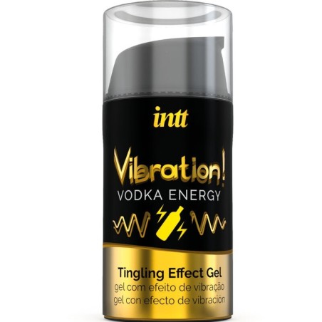 Intt - Potente Estimulante Íntimo Gel Vibrador Liquido Vodka 15Ml de Intt Unisex Arousal Gel | Piumer