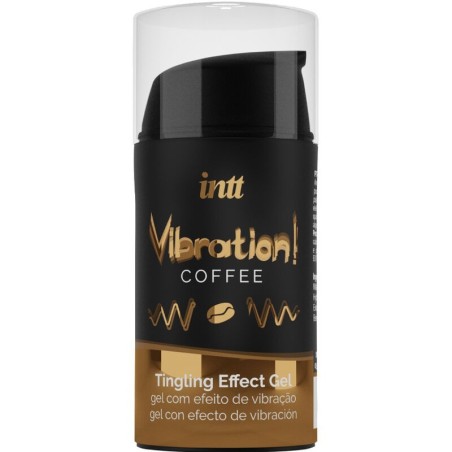 Intt - Potente Estimulante Íntimo Gel Vibrador Liquido Café 15Ml de Intt Unisex Arousal Gel | Piumer