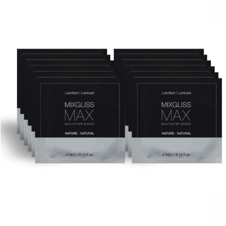 Max Lubricante Dilatador Anal Pack 12 Monodosis 4Ml de Mixgliss | Piumer
