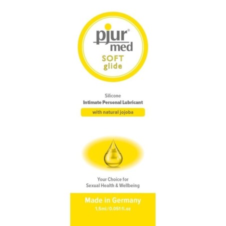 Med Soft Glide Lubricante Silicona 1.5 Ml de Pjur | Piumer
