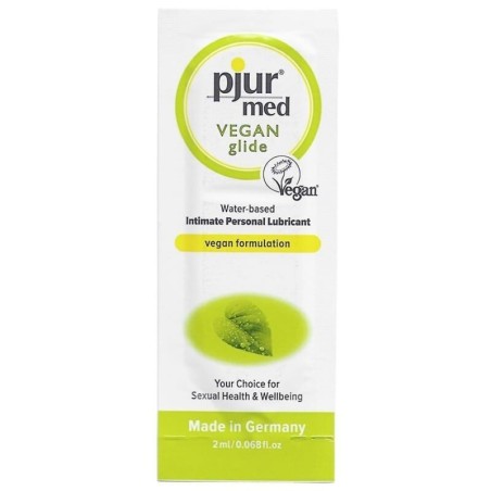 Med Vegan Glide Lubricante Base Agua 2 Ml de Pjur | Piumer