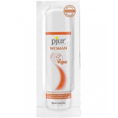Woman Vegan Lubricante Base Agua 2 Ml de Pjur | Piumer