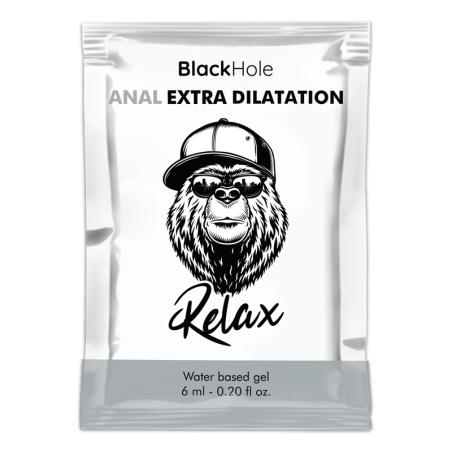 Gel Base Agua Dilatación Anal 6 Ml Monodosis de Black Hole | Piumer