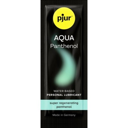 Aqua Panthenol Lubricante Base Agua 2 Ml de Pjur | Piumer