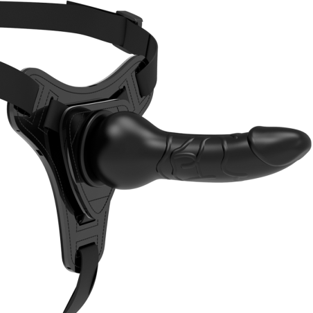 Silicona Negro Realistic 16 Cm de Fetish Submissive Harness | Piumer
