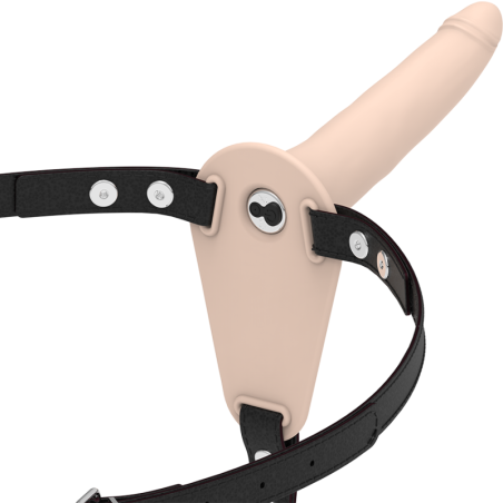 Vibrador Silicona Flesh 15 Cm de Fetish Submissive Harness | Piumer