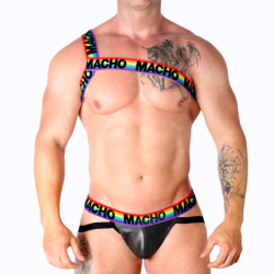 Macho - Arnés Romano Pride S/M de Macho Underwear | Piumer
