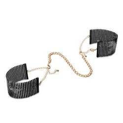 Bijoux - Désir Métallique Esposas Malla Metalica Negra de Bijoux Desire Metallique | Piumer