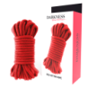 Darkness - Cuerda Japonesa 5 M Rojo de Darkness Bondage | Piumer