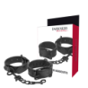 Darkness - Esposas  Ancho Fino Texturizadas de Darkness Bondage | Piumer