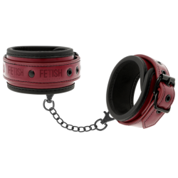 Esposas Tobillos Cuero Vegano Con Forro De Neopreno de Fetish Submissive Dark Room | Piumer
