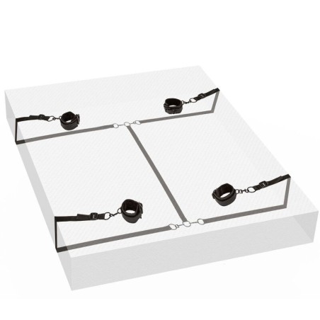 Boundless Red Restraint Set Restriccion Cama de Calexotics | Piumer