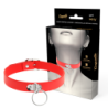 Coquette Chic Desire - Collar Cuero Vegano Rojo Accesorio Woman Fetish de Coquette Accessories | Piumer