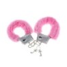 Esposas Metal Forradas Rosa de Diablo Picante | Piumer