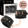 Coquette Chic Desire - Black Edition Esposas Para Manos Con Forro De Neopreno de Coquette Fantasy | Piumer