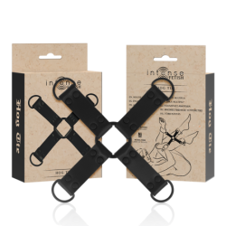 Intense - Fetish Enganche Múltiple Para Manos Y Pies De Cuero Vegano de Intense Fetish | Piumer