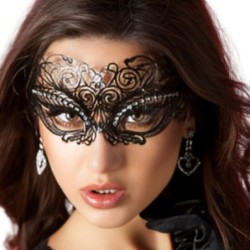 Chilirose - Cr 3706 Mascara Antifaz Negro de Chilirose Accesories | Piumer