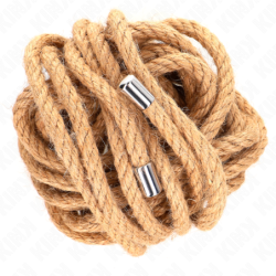 Kink - Cuerda De Cáñamo 5 Metros Con Cabeza De Metal de Kink Rope Arts | Piumer
