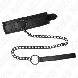 Kink - Collar Con Correa 78 Cm Bondage De Neopreno Modelo 2 Ajustable 37.5 X 49.5 Cm de Kink Collar & Gag | Piumer