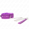 Kink - Collar Con Correa 65 Cm Con Restricciones Morado Ajustable 36-42 Cm X 5.5 Cm de Kink Collar & Gag | Piumer