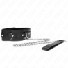 Kink - Collar Con Correa 65 Cm Negro 54 X 4.5 Cm de Kink Collar & Gag | Piumer