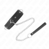Kink - Collar Con Correa 65 Cm 3 Anillos Modelo 1 Ajustable 38-49 Cm X 5 Cm de Kink Collar & Gag | Piumer