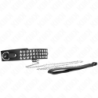 Kink - Collar Con Correa 65 Cm Con Brillos Ajustable 37-42 Cm X 5.3 Cm de Kink Collar & Gag | Piumer
