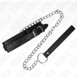 Kink - Collar Con Correa 65 Cm Patrón De Serpiente de Kink Collar & Gag | Piumer