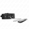 Kink - Collar Con Correa 65 Cm Hebilla Brillante 48.5 Cm X 5.3 Cm de Kink Collar & Gag | Piumer