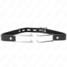 Kink - Mordaza Gancho De Metal 11.5 Cm Con Correa De Polipiel Ajustable 39-58 Cm X 2 Cm de Kink Collar & Gag | Piumer