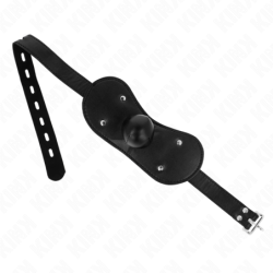 Kink - Máscara Bucal Mordaza De Bola Con Cerradura Ajustable 42-60 Cm de Kink Collar & Gag | Piumer