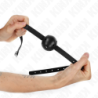Kink - Mordaza De Bola 4.5 Cm Transpirable Simplicity Negro 62 X 1.5 Cm de Kink Collar & Gag | Piumer