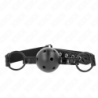 Kink - Mordaza De Bola 4.5 Cm Con Patrón De Diamante Modelo 3 64.5 Cm Ajustable 42- 60 Cm de Kink Collar & Gag | Piumer