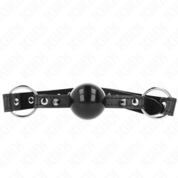 Kink - Mordaza De Bola 4 Cm Con Remache De Punta Y Cierre A Presión 65 X 2 Cm de Kink Collar & Gag | Piumer